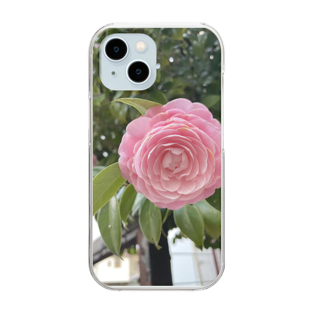 AQUAMETAVERSEの花ブローチ アメジスト2846 Clear Smartphone Case