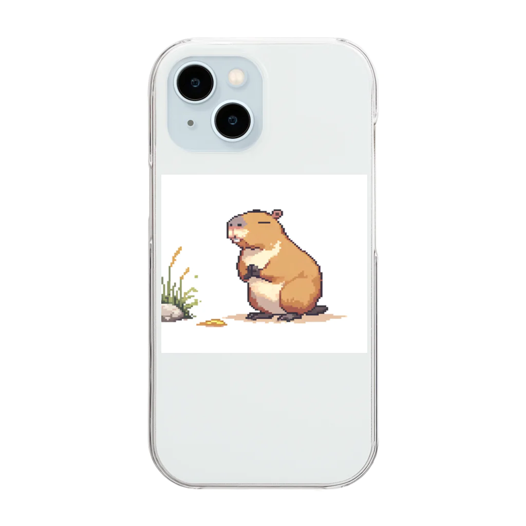 Taxのカピバラ Clear Smartphone Case