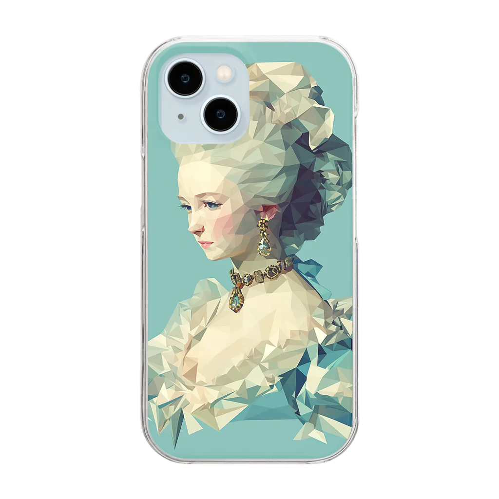 AQUAMETAVERSEの高貴な王妃　#1  Tomoe bb 2712 Clear Smartphone Case