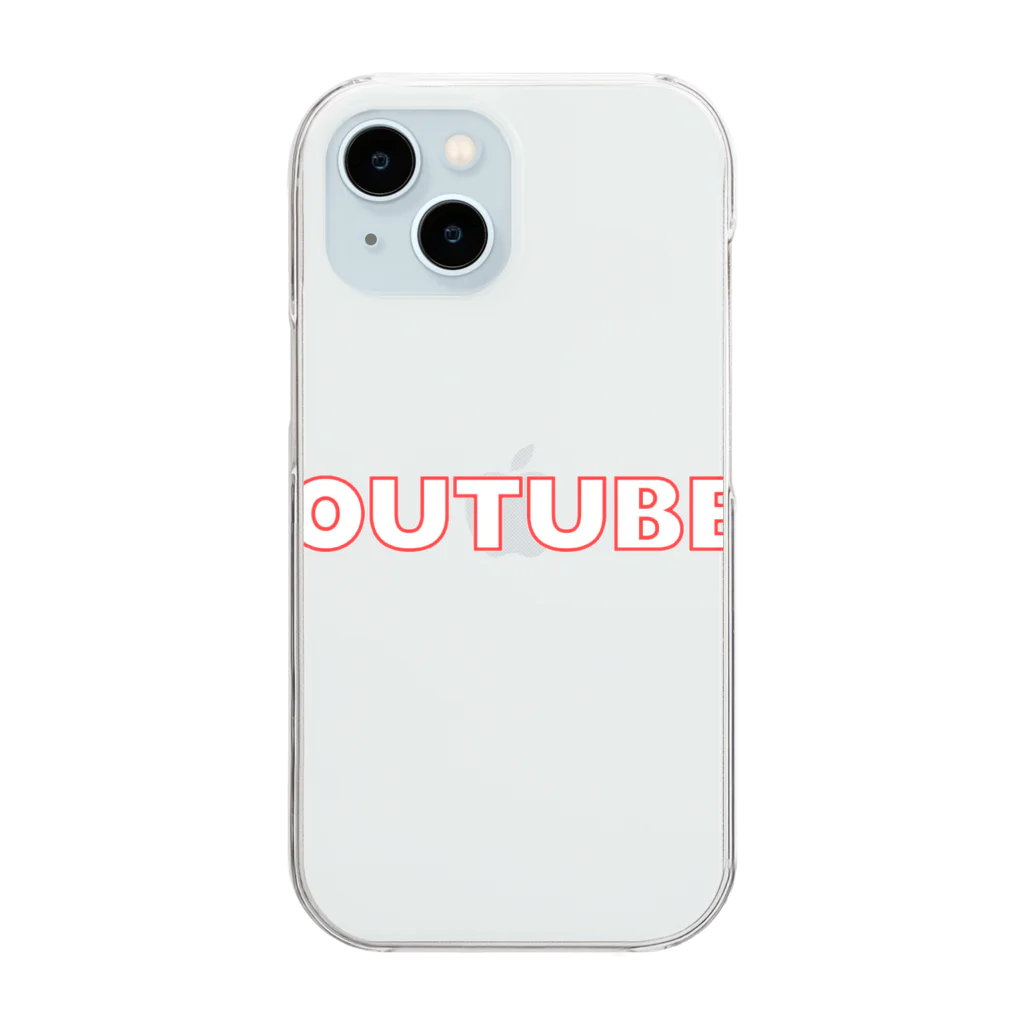 _nonotaku_のYouTuberロゴ Clear Smartphone Case