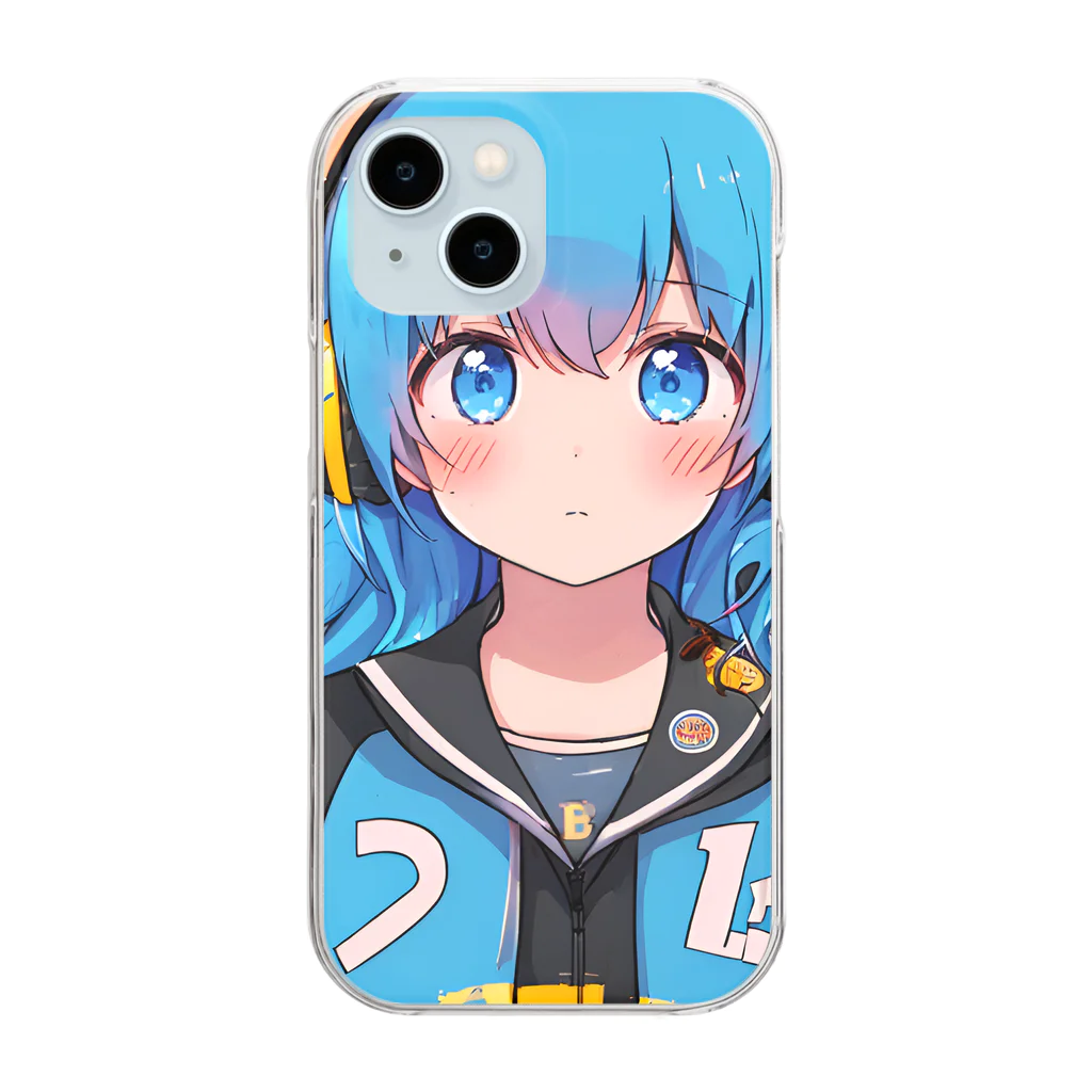 kotoha416 Music OFFICIAL GOODSのRina│リナ Clear Smartphone Case