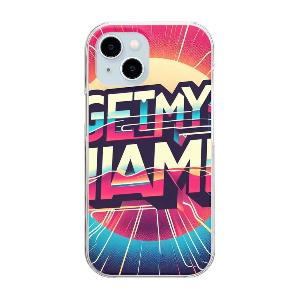 GMN (Get My Name)のGET MY NAME #1 Clear Smartphone Case