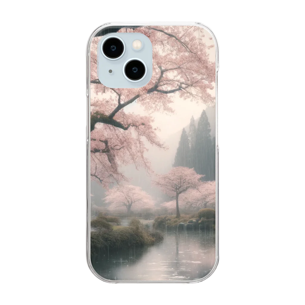 milのamesakura Clear Smartphone Case