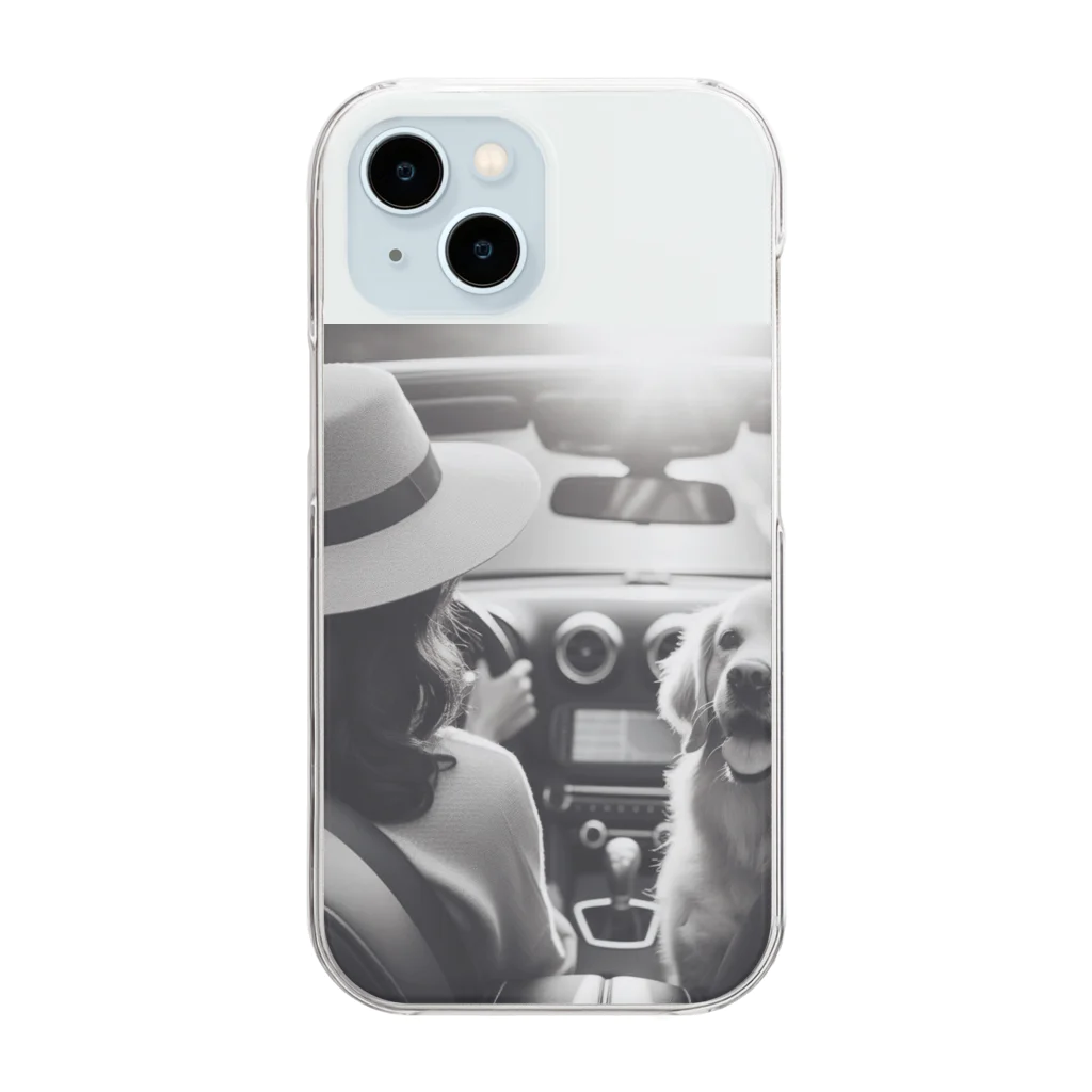 winwin6126のルンルンドライブ！ Clear Smartphone Case