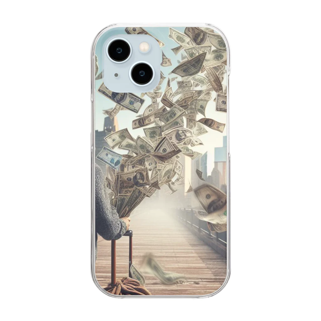 yeagerのmoney Clear Smartphone Case