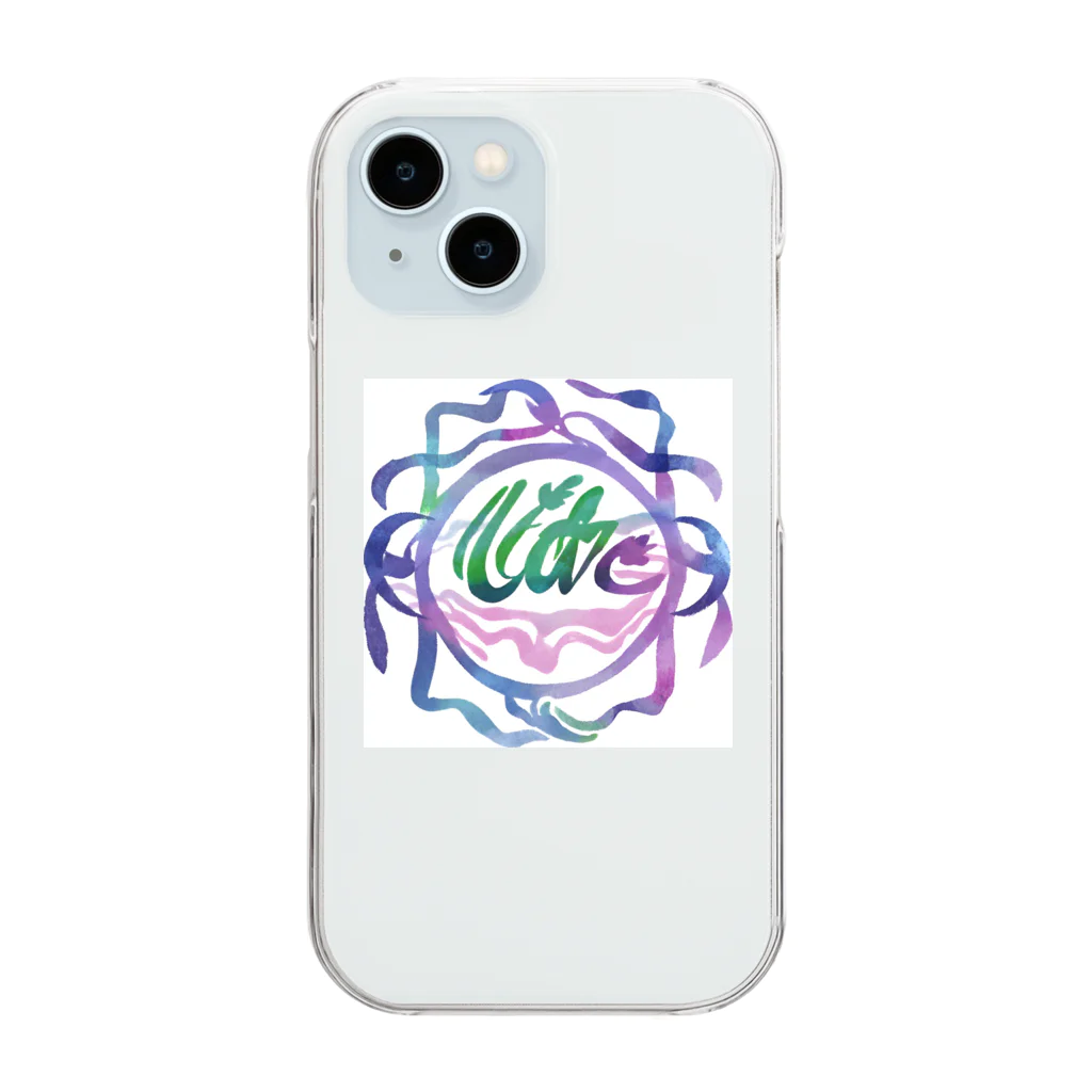 shine heart/水彩画屋さんのShine heart Clear Smartphone Case