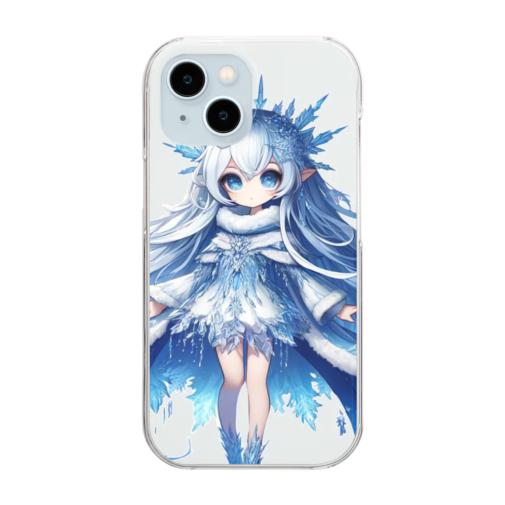 ポケットからきょんぴ@妹の兄のアイスリン Clear Smartphone Case