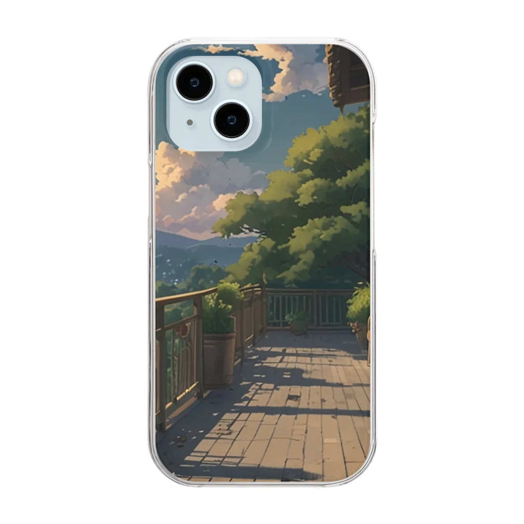 okiraku202の別荘 Clear Smartphone Case