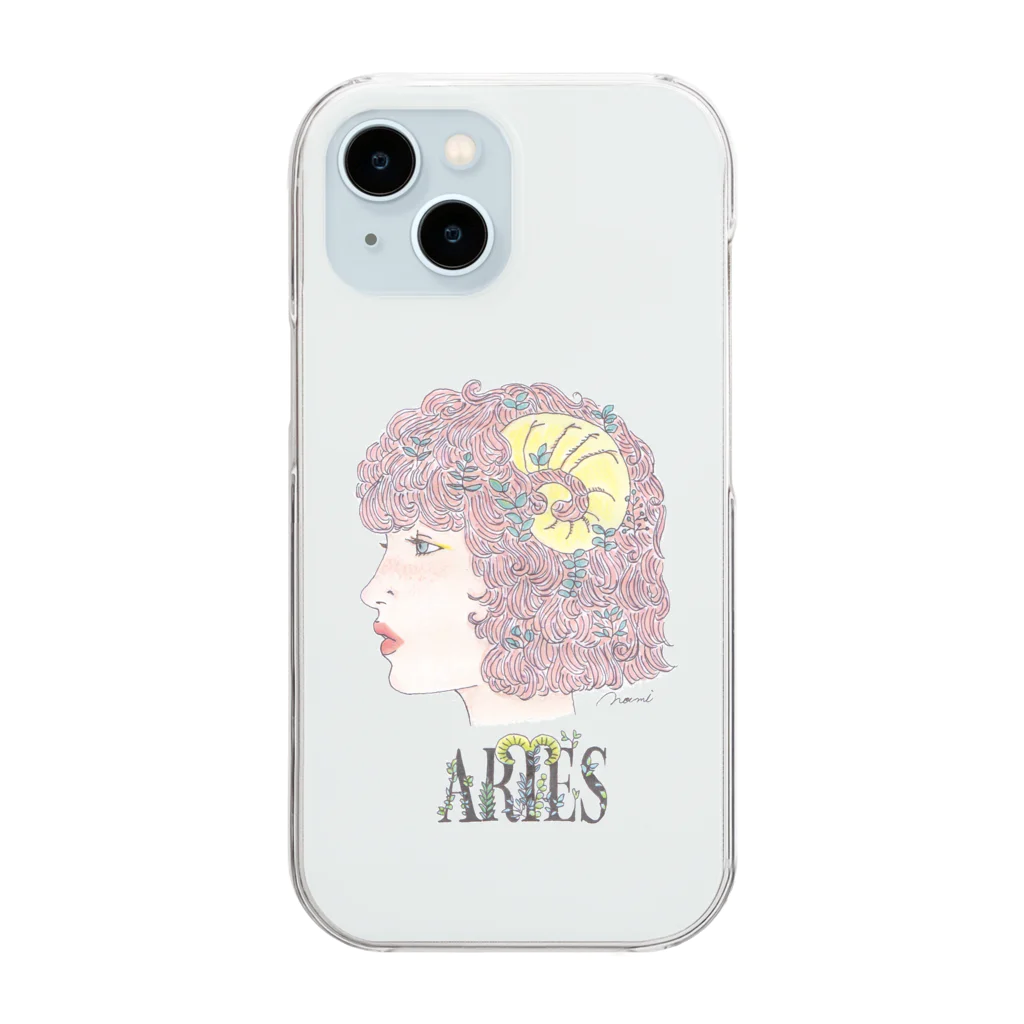 moemiのARIES Clear Smartphone Case