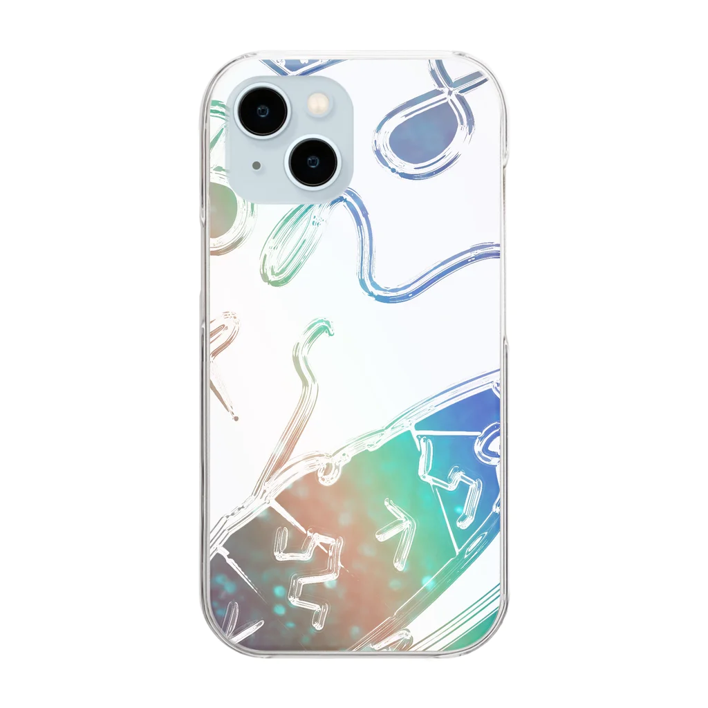 エネハピる〜🫧✨の自然✨🗻🌿‬ エネルギー♪ Clear Smartphone Case