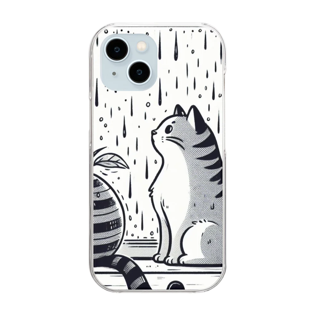 Akiraの猫 Clear Smartphone Case