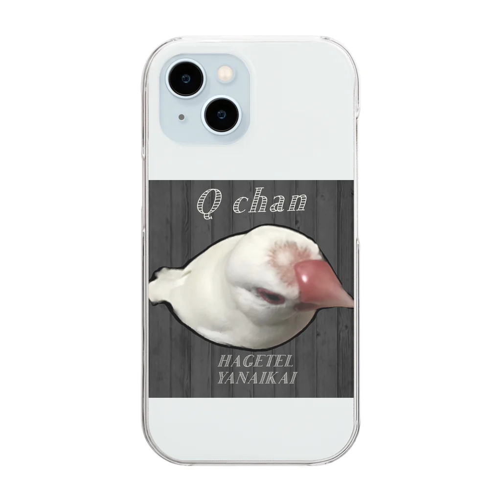 various MTPのうちの白文鳥Qちゃん Clear Smartphone Case