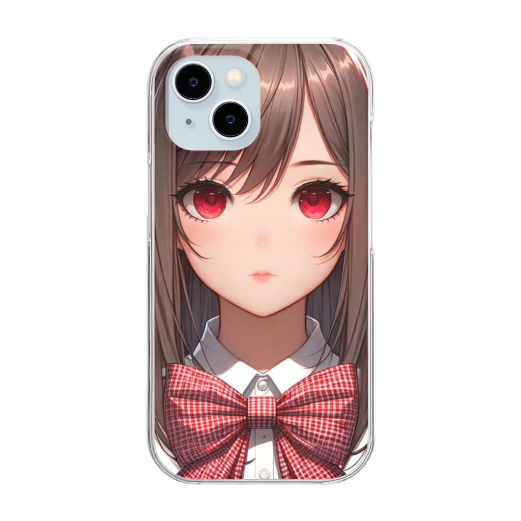 AIchan（AIイラスト）の愛117 Clear Smartphone Case