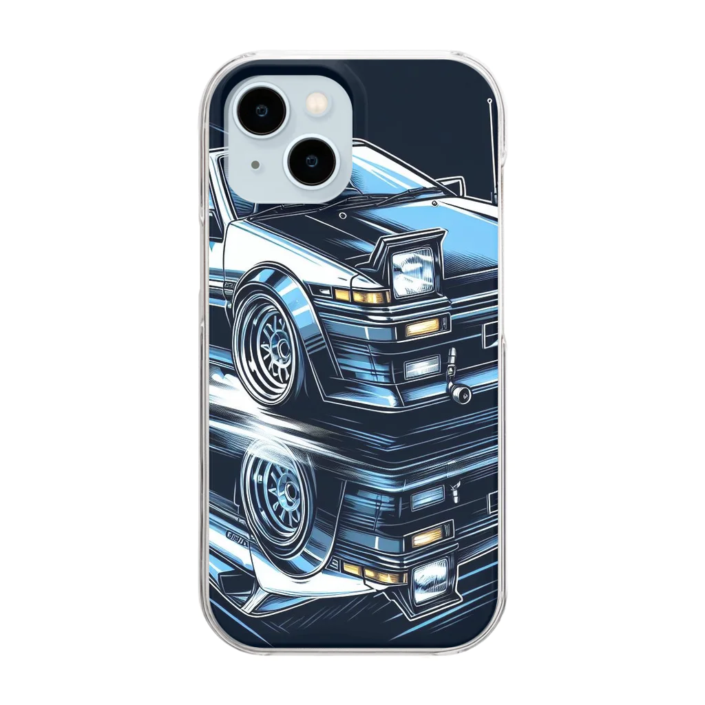 arousal_3_otのAE86、トレノ Clear Smartphone Case