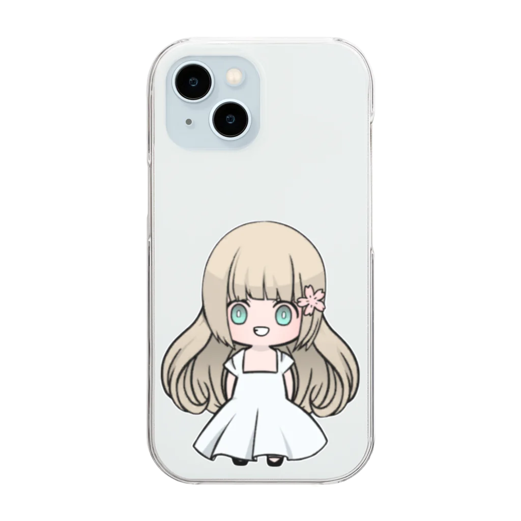 板倉源蔵！AI練習中の可愛いあの子 Clear Smartphone Case