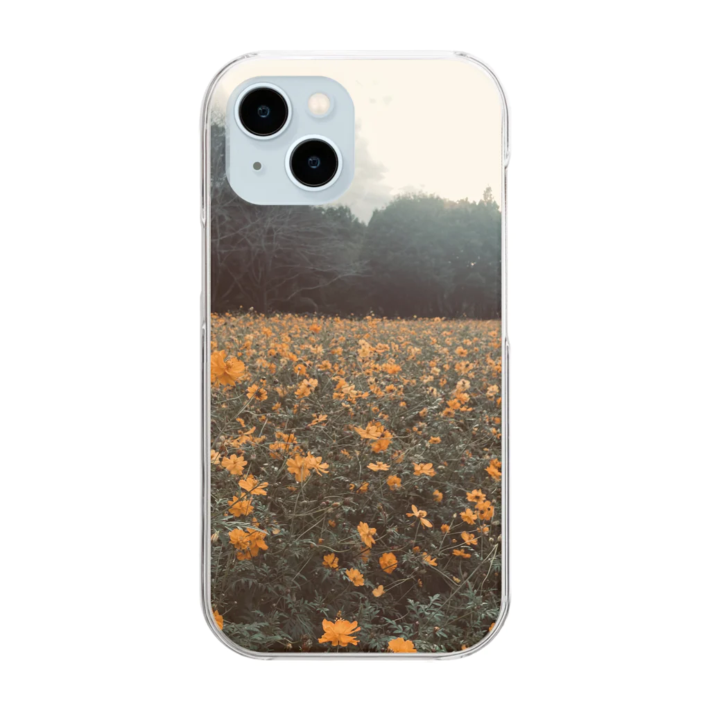 MaLoNの闇花 Clear Smartphone Case