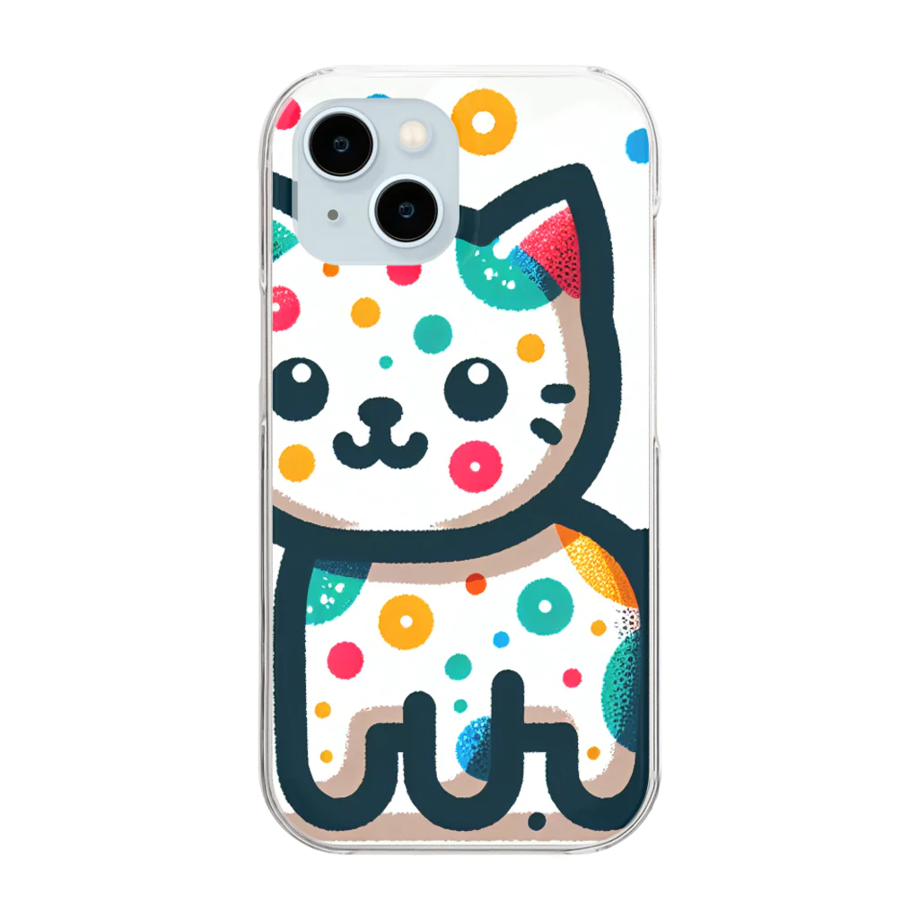 はるねこちゃん🐱　harunekocyanのはるねこちゃん Clear Smartphone Case