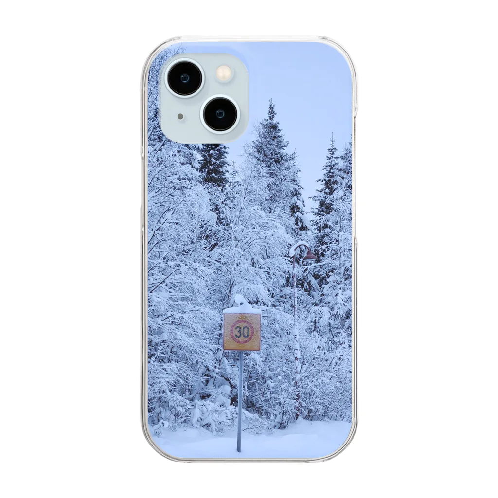 AndpanのSnow  Clear Smartphone Case