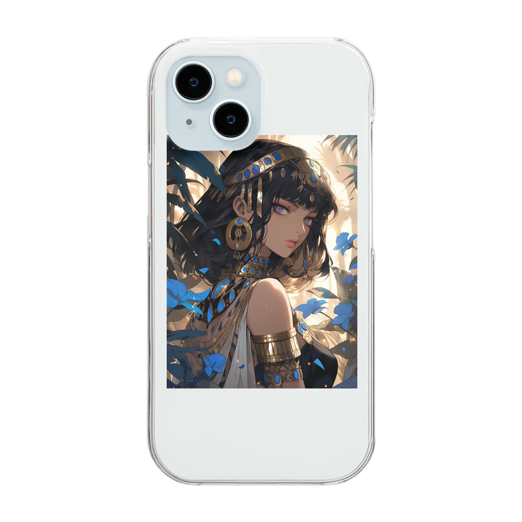 AQUAMETAVERSEのクレオパトラ　なでしこ1478 Clear Smartphone Case