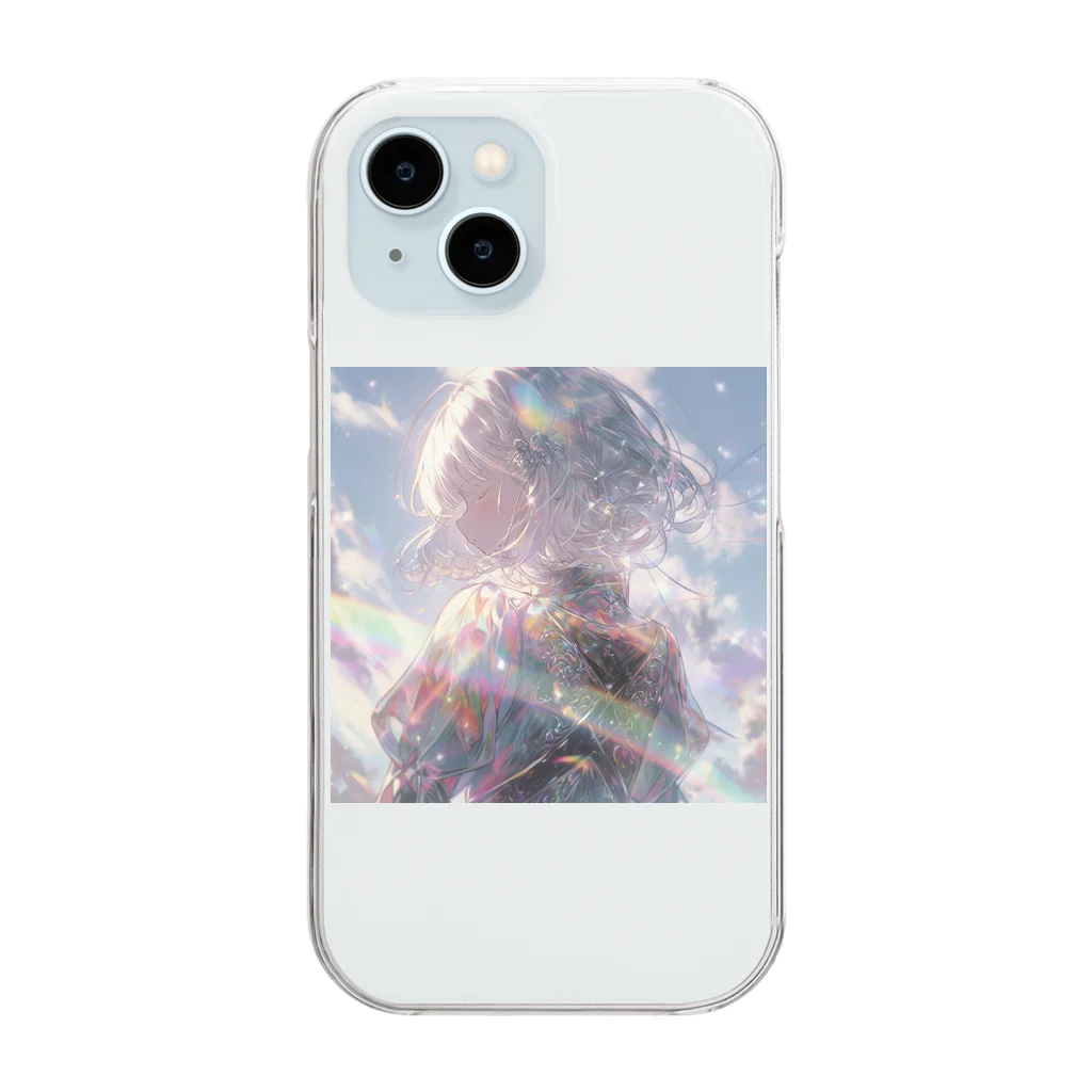 奏(kanade)の1７ごー Clear Smartphone Case