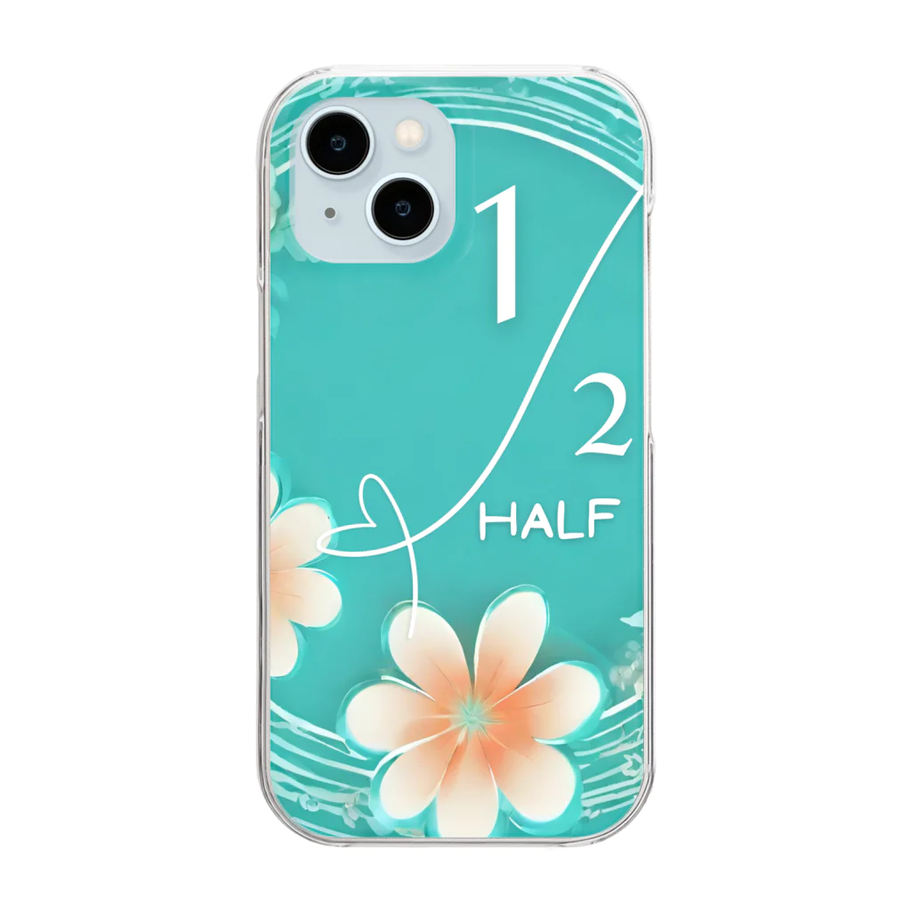 evening-fiveのHALF SUMMER 005 Clear Smartphone Case