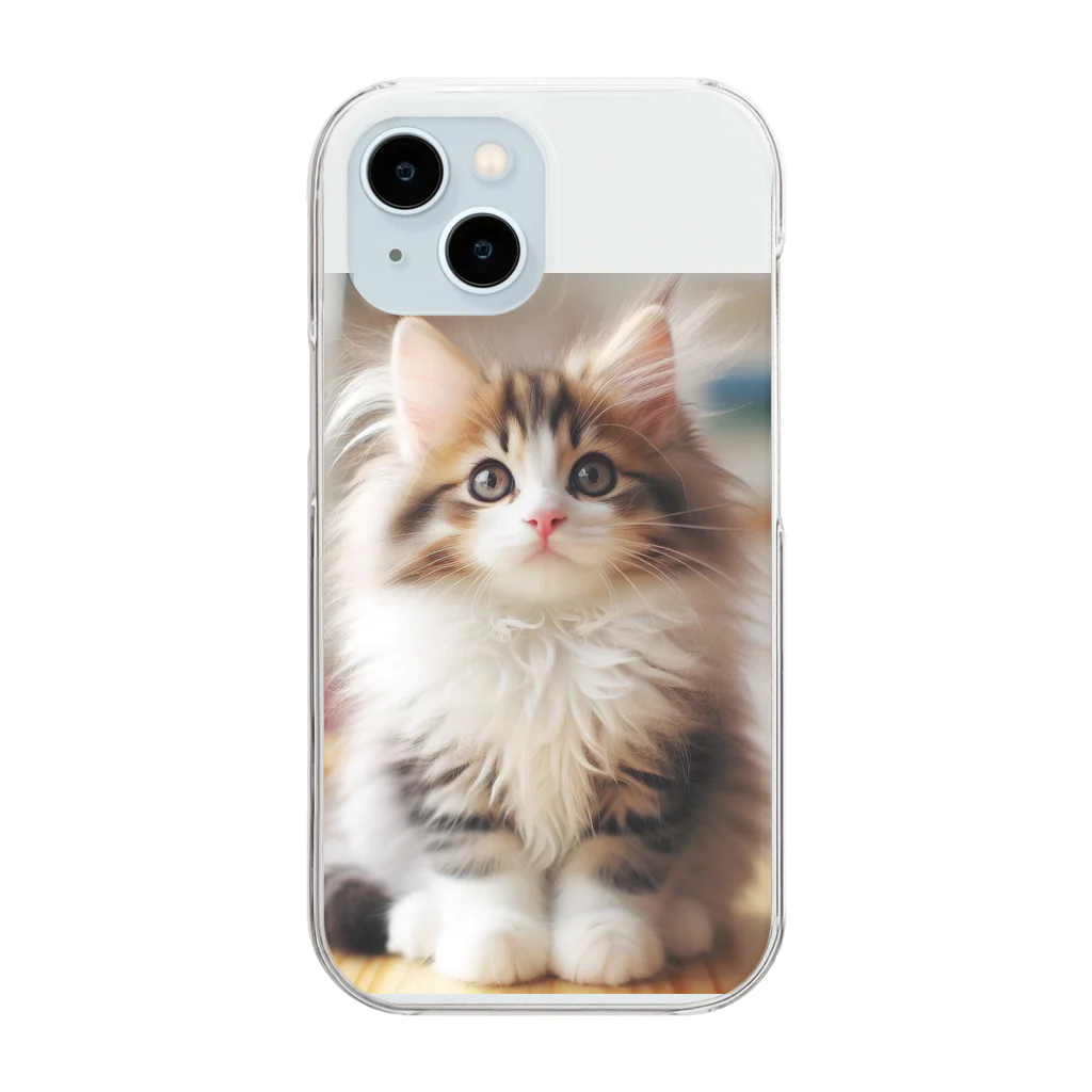 Creation CATのゴージャスCAT Clear Smartphone Case