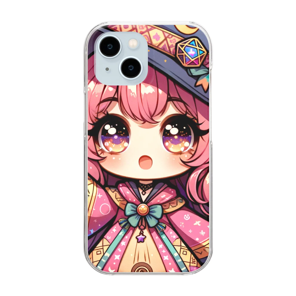 yuzuの魔法使い エナちゃん人気シリーズ Clear Smartphone Case