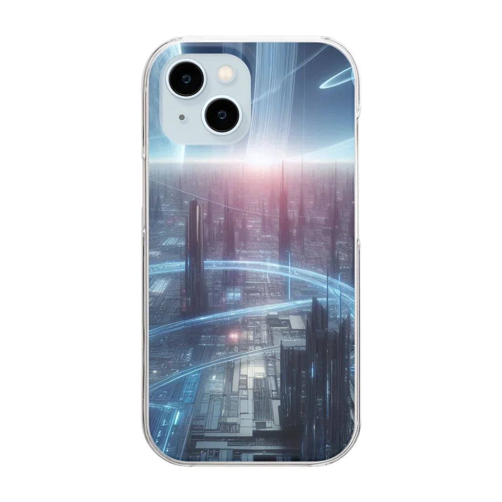 mkyrの明るい未来Ⅱ　look toward a bright future Clear Smartphone Case