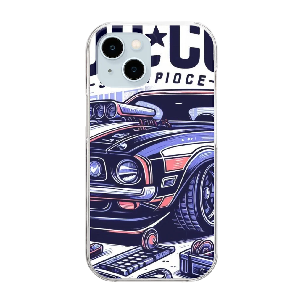 aki-hiro130のイカしてる🚗 Clear Smartphone Case