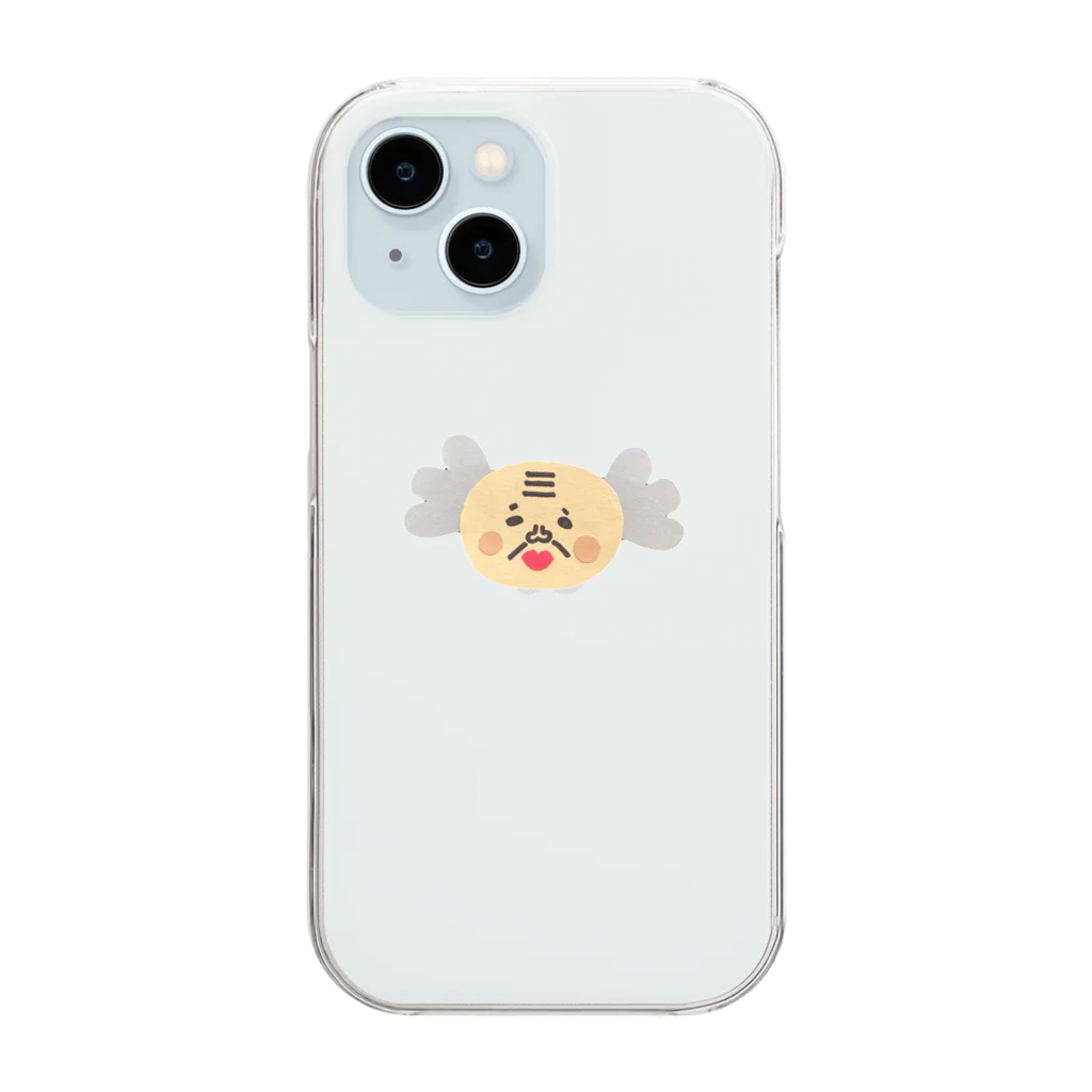 アトリエおかめのオジサマ Clear Smartphone Case