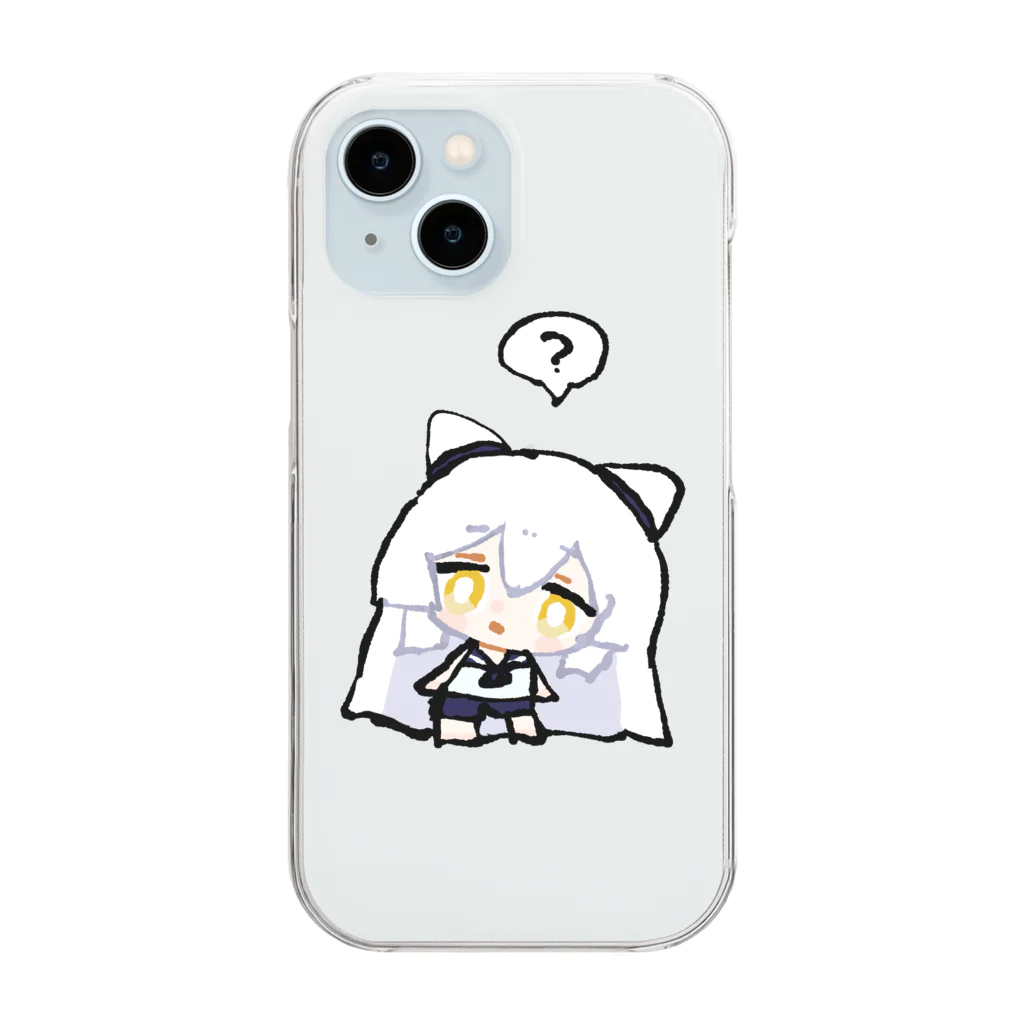 MISHIMAのハロちゃん Clear Smartphone Case