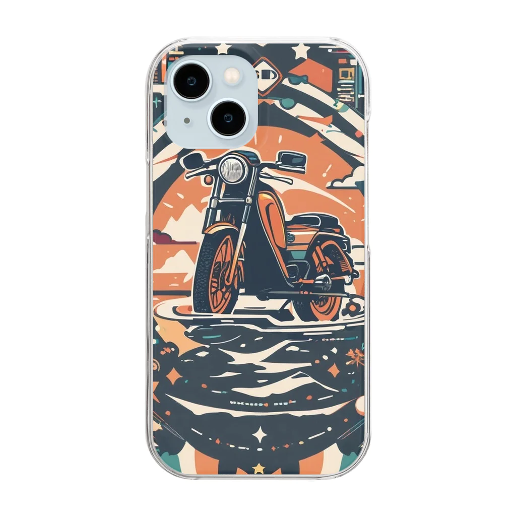 ai_dailylifeのバイク🏍️ Clear Smartphone Case