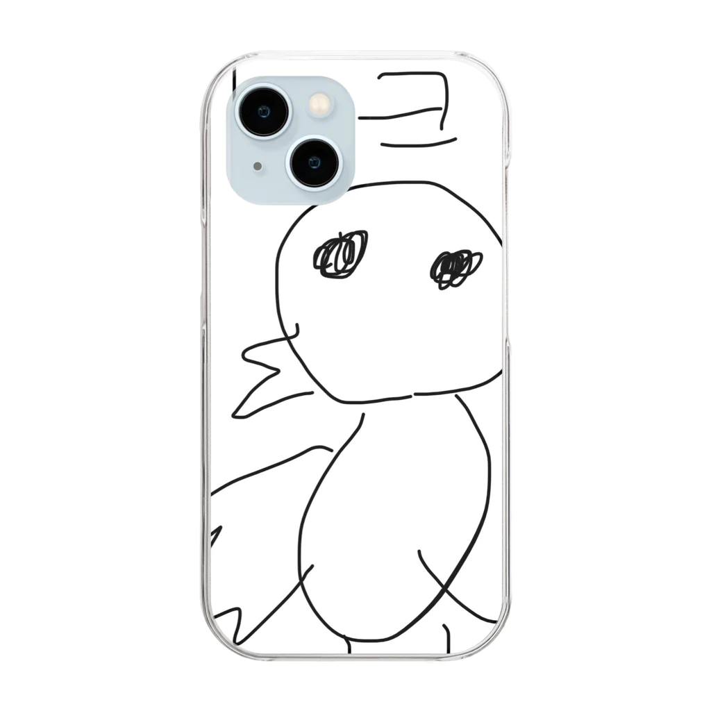 hetaTのhetaTひよこ Clear Smartphone Case