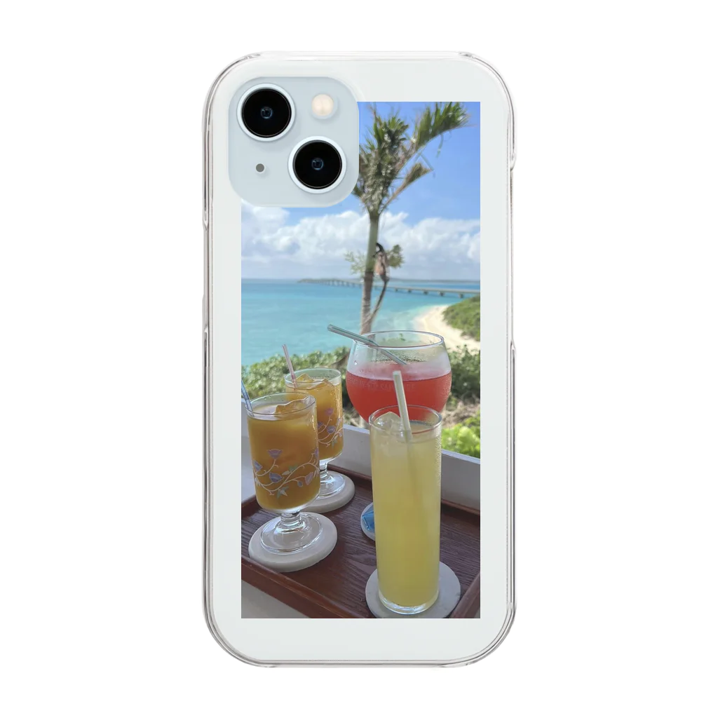 沖縄筋肉屋の南国、トロピカール🏝️ Clear Smartphone Case