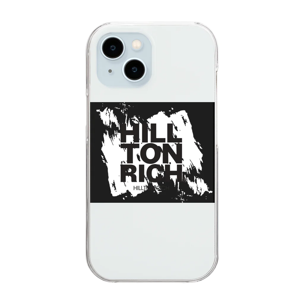 HILLTONRICHのHIRRTON RICH 公式アイテム Clear Smartphone Case