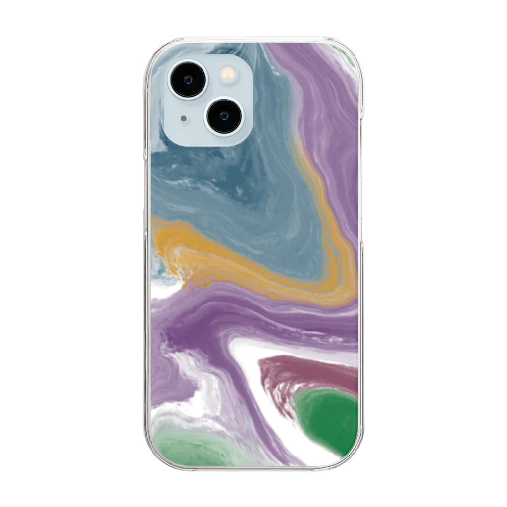 favoriteのart Clear Smartphone Case