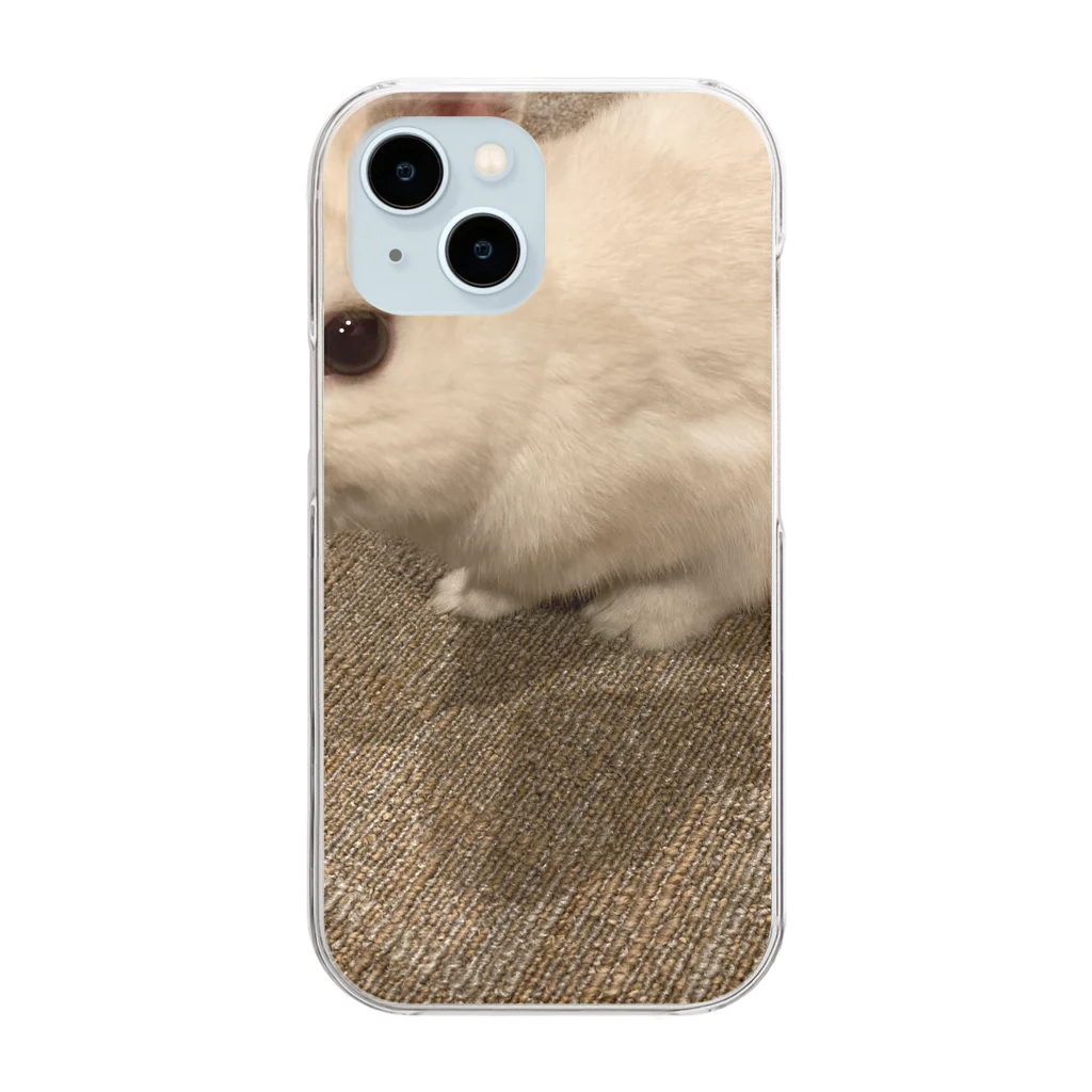 attuiのやんちゃなラッキー Clear Smartphone Case