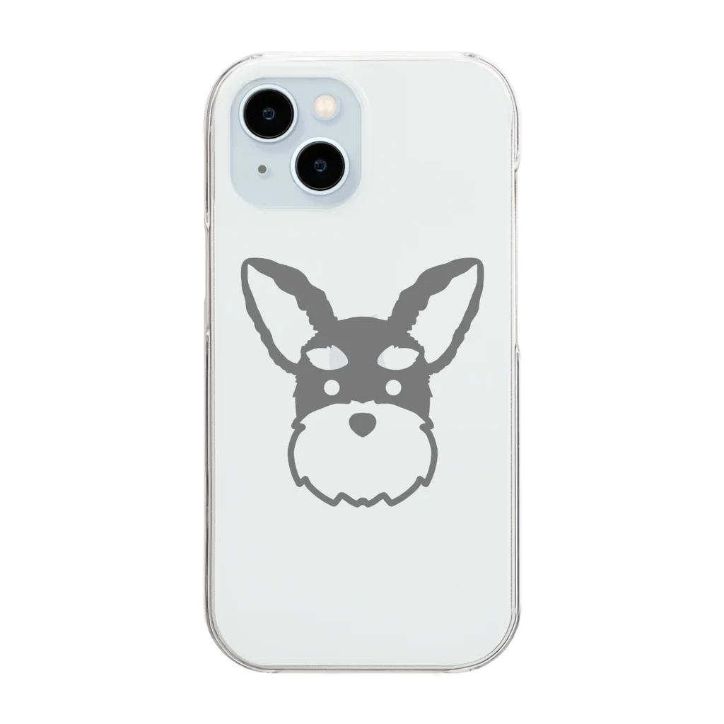 CODILHA。の立ち耳シュナさん Clear Smartphone Case