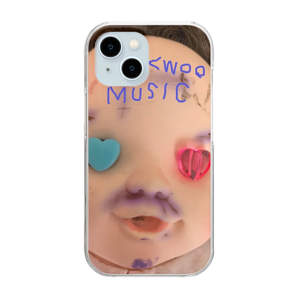 BKBINAPの【爆売れ確定！】NAIKWOO SURROUND × ポコちゃん コラボTシャツ Clear Smartphone Case