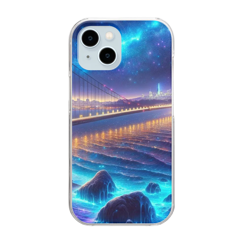 creatorkrmのサンフランシスコ風景 Clear Smartphone Case