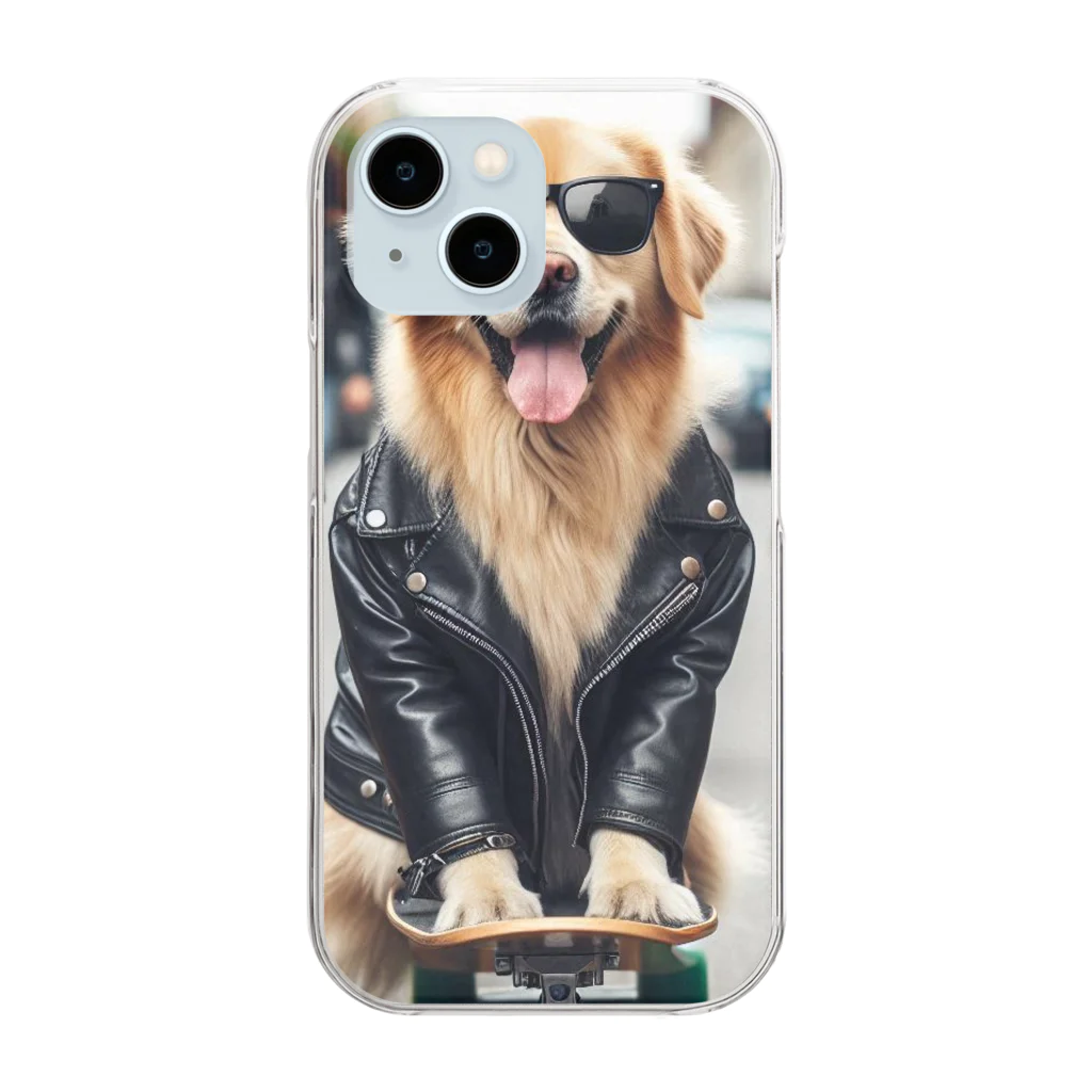 けいちゃんショップの犬のグッズ Clear Smartphone Case