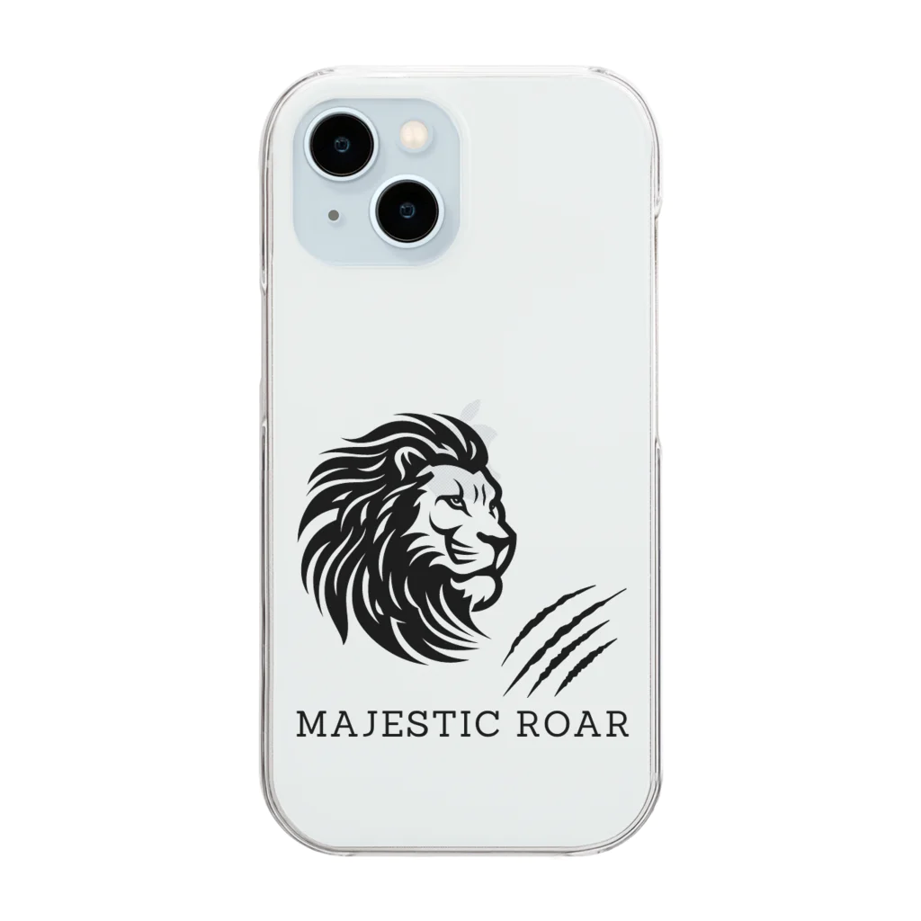 CHIBE86のMajestic Roar クリアスマホケース