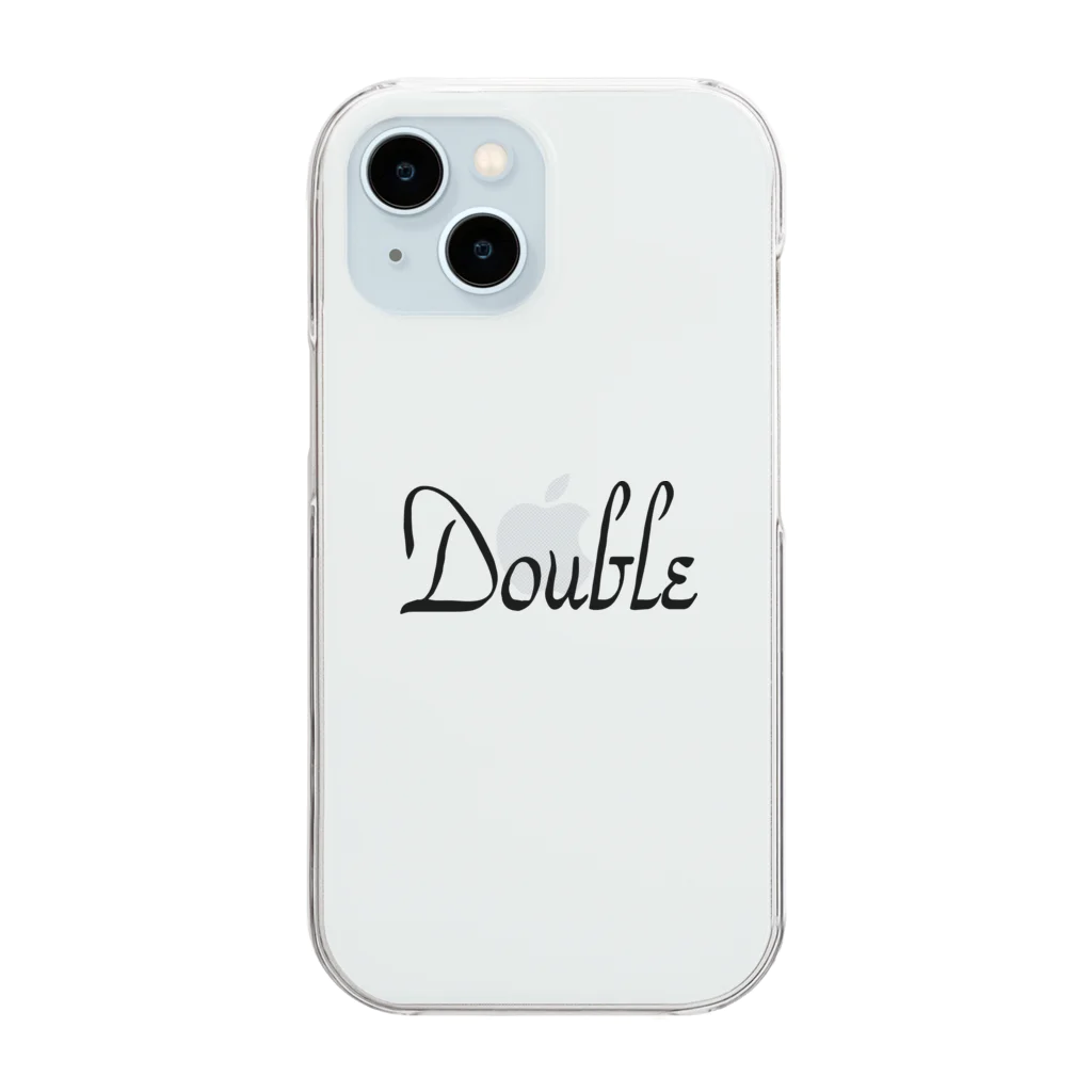 lounge doubleのDouble  クリアスマホケース