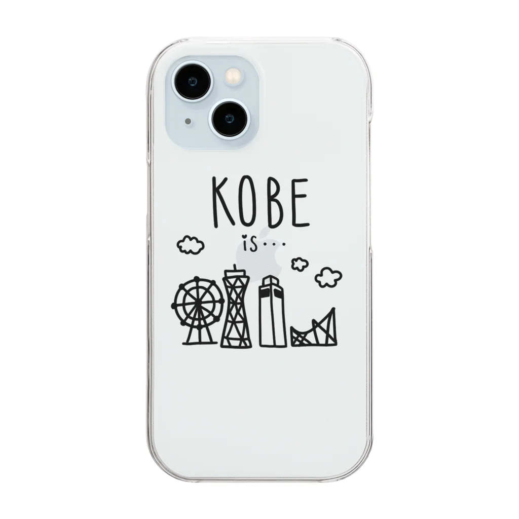 アモズクリエイトのKOBE is… クリアスマホケース