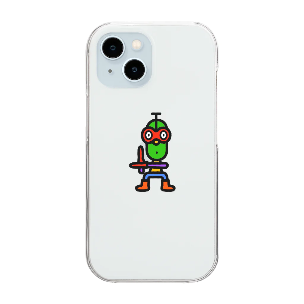 Toke-Summer-Festivalのウルトケマン Clear Smartphone Case