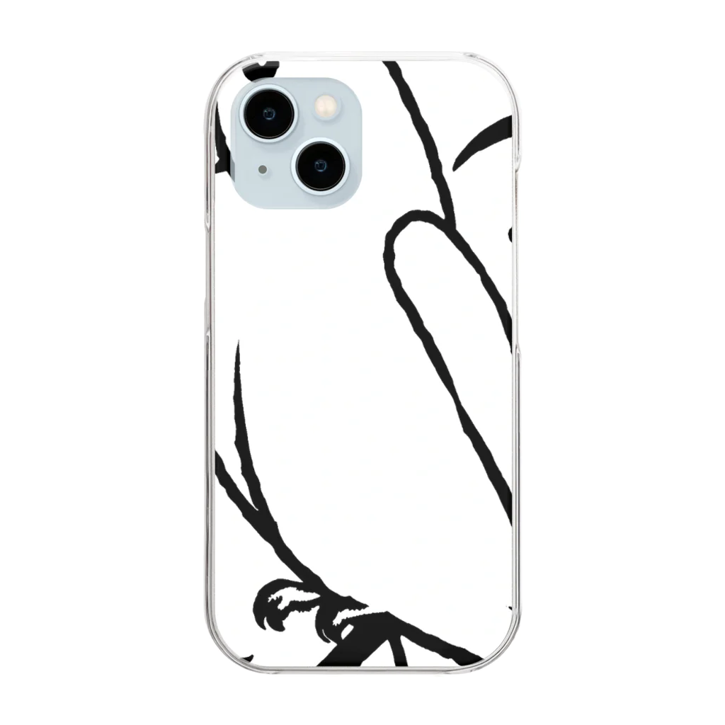 jcjcのかわいいインコのグッズ Clear Smartphone Case