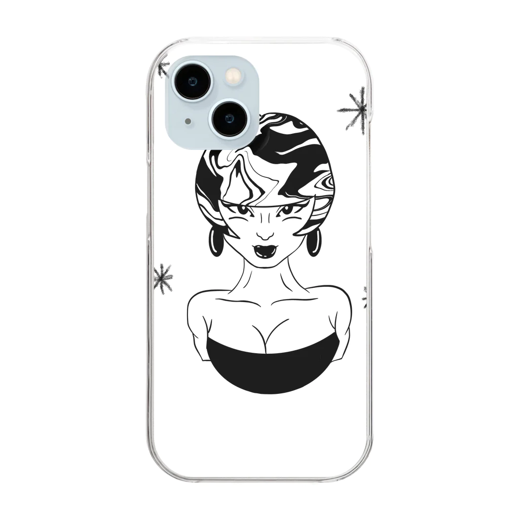 MUNECHIKAのkawaii two Clear Smartphone Case