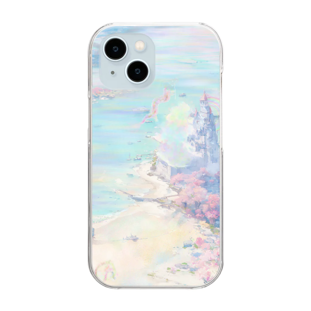 幻想世界のイーハトーブの幻風景 Clear Smartphone Case