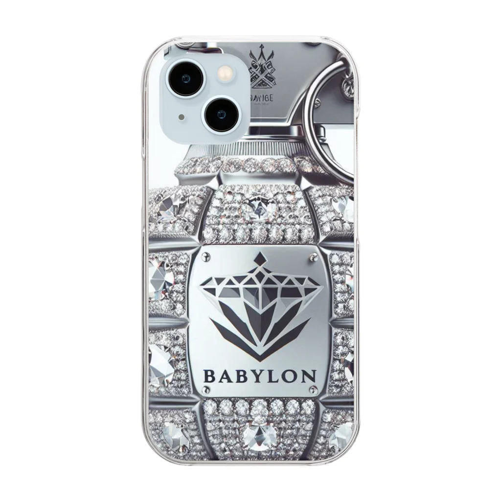 BABYLON  Channel　aiの手榴弾　ダイヤモンド Clear Smartphone Case
