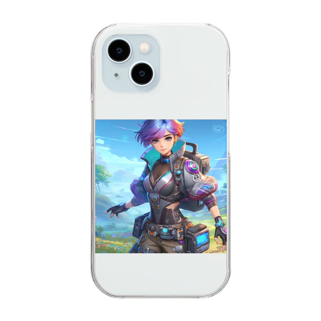 4D PlanetのEmma・Charlotte(エマ・シャーロット) Clear Smartphone Case